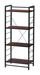 new goods bookshelf shelf rack /sib.. casual Vintage manner / new life one person living one person part shop / simple black steel frame / free shipping 