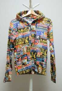 HYSTERIC GLAMOUR girl total pattern Parker size S regular price 24200 Hysteric Glamour 