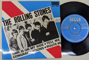 The Rolling Stones-Time Is On My Side★スウェーデンOrig.4曲入り極美カヴァーEP