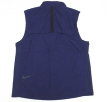 NIKE TECH PACK ナイロン ベスト 紺 M ナイキ フレックス テックパック ウィンドブレーカー フード付き ネイビー CD5721-498_画像2