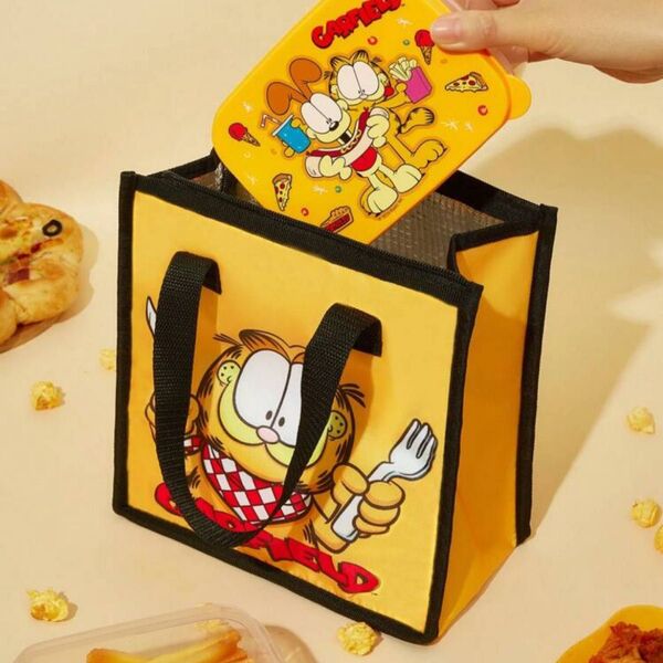 ガーフィールド 保冷バッグ クーラーバッグ お弁当グッズ アルミバッグ 弁当袋