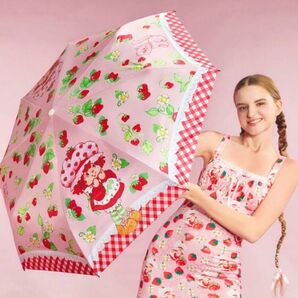 ストロベリーショートケーキ 傘 カサ 折りたたみ傘 折り畳み 晴雨兼用 日傘