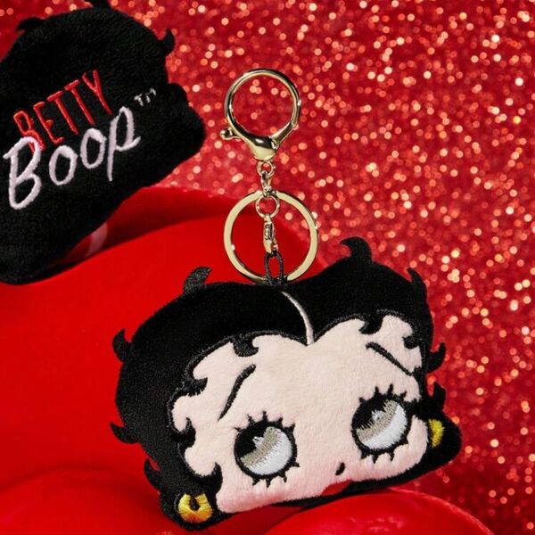 Betty Boop ベティブープ キーホルダー チャーム ぬいぐるみ レトロ