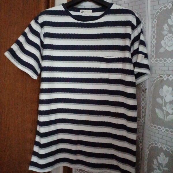 grove ボーダー Tシャツ カットソー マルチカラー Mサイズ