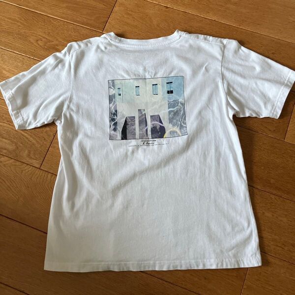 グローバルワーク Tシャツ バックプリント サイズL 綿100