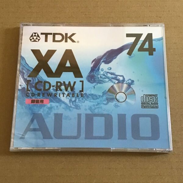 【未開封品】TDK CD-RW AUDIO 音楽用 CD-RWXA74N