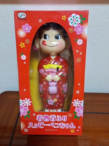 着物 首振り ペコちゃん人形