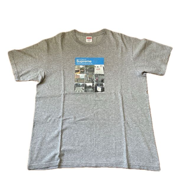 supreme Verify ベリファイ tシャツ 灰色 Mサイズ