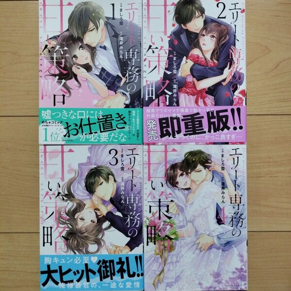 ×エリート専務の甘い策略 1~4巻 全巻セット