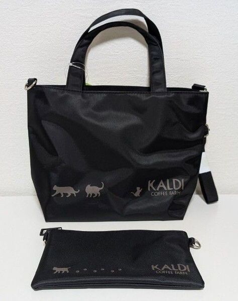 KALDI カルディ 2024年 ネコバッグ 猫の日 サコッシュ トートバッグセット