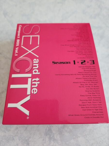 セックス・アンド・ザ・シティ シーズン1〜3 DVD BOX SEX and the CITY Season 1-3