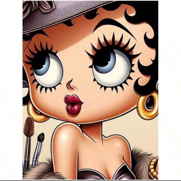 Betty Boop ダイヤモンドアート キット ベティちゃん