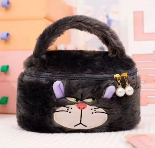 【新品】ルシファー メイクポーチ ディズニー シンデレラ バニティバッグ