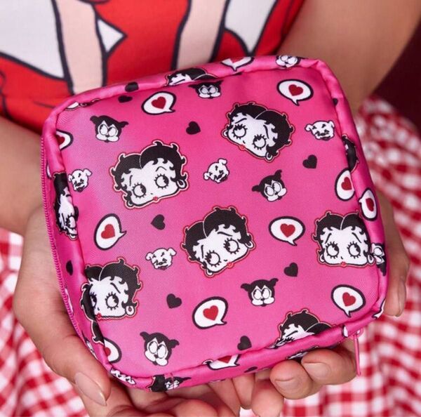 Betty Boop ポーチ スクエアポーチ ベティちゃん 小物入れ