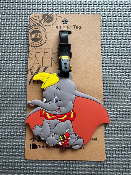 【新品】ダンボ ネームタグ トラベルラゲッジ ディズニー