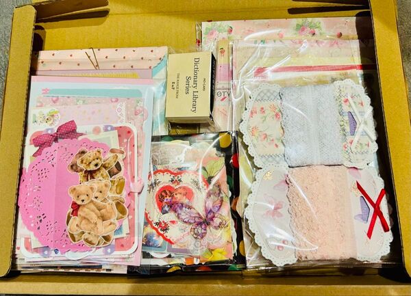 紙モノ おすそ分け メモ 素材 ヴィンテージカード