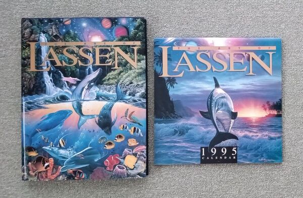 美品 THE ART OF LASSEN クリスチャン・ラッセン画集 カレンダー