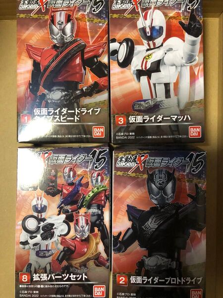 Shodo 仮面ライダー ドライブ プロトドライブ マッハ 拡張パーツセット
