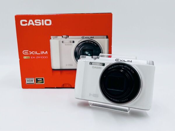 CASIO EXILIM EX-ZR1000 デジタルカメラ ホワイト