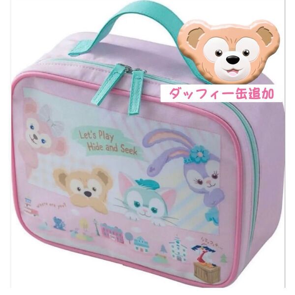 缶追加 ダッフィー&フレンズ スーベニアランチケース TDS
