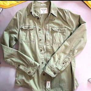 アバクロ ミリタリー ミリタリーシャツ ジャケット