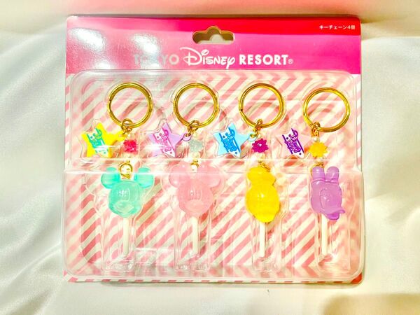 東京ディズニーリゾート ロリポップキャンディ キーチェーン
