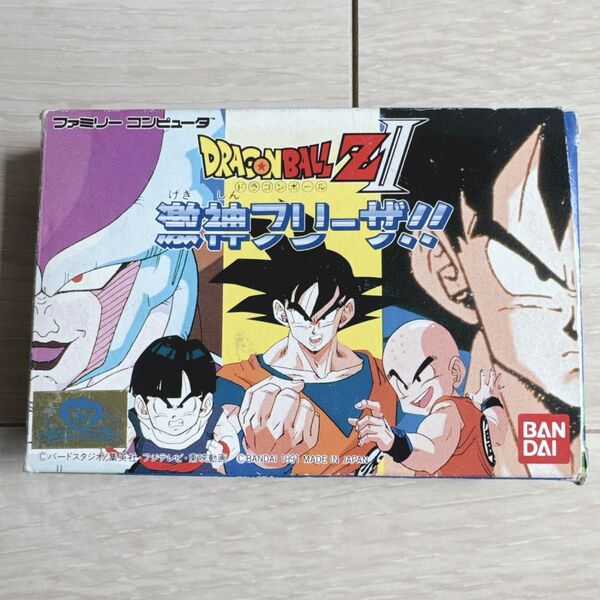 ファミコン 激神フリーザ ドラゴンボールZ 箱説明書付き