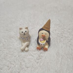 【新品】デコレ コンコンブル 夏 カップアイスペンギン だらだらしろくま