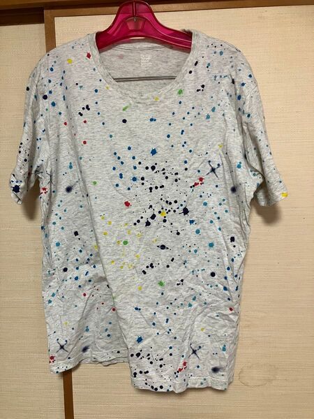 グラニフ graniph シャツ インク グレー 半袖