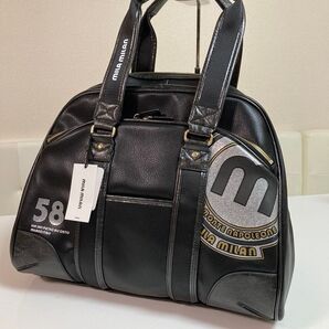 mila milan ミラ ミラン ボストンバッグ ゴルフバッグ ショルダー バビラ 251301 クロ 定価27500円 新品