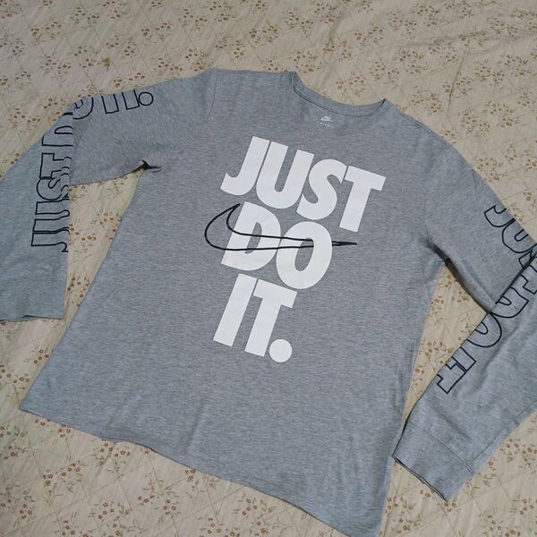 NIKE(ナイキ)L/S Tシャツ "JUST DO IT" フロントロゴ XL 929375-063