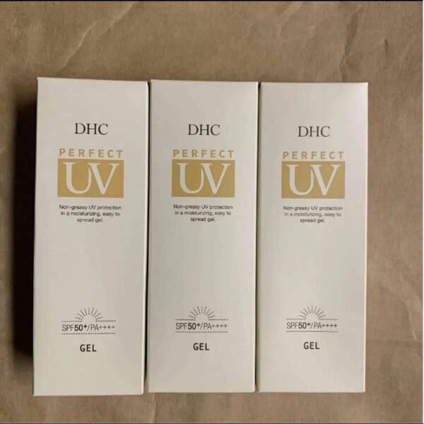 DHC パーフェクトUV ジェル 日やけ止めジェル 80g 3本