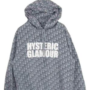HYSTERIC GLAMOUR パーカー Dior 総柄 グレー