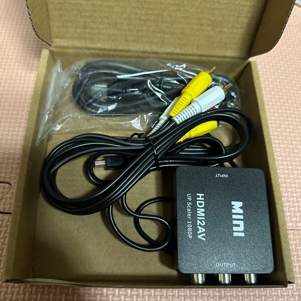 RCA to HDMI 変換コンバーター