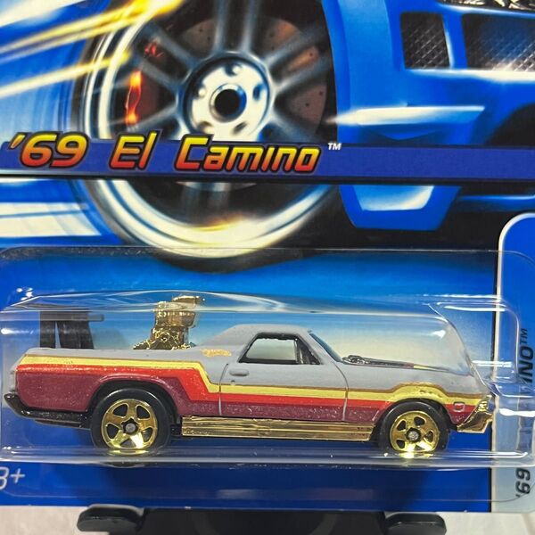 ☆ホットウィール 2006 '69 エルカミーノ グレー ゴールド☆