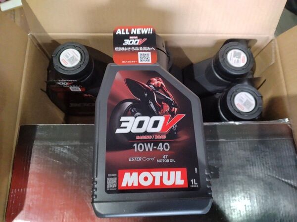 MOTUL モチュール 300V FACTORYLINE 10w-40 12L