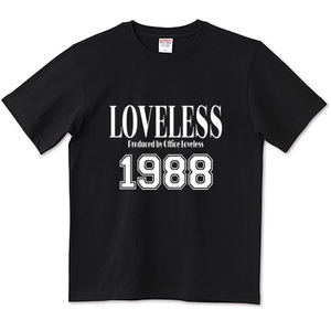 ☆Ls (Loveless) 1988 LOVELESS T-SH.COLOR：BLK.SIZE：XS～3XL ≪即決商品≫☆