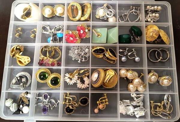 大量30セットおまとめ売り イヤリング アクセサリー 天然石 お買得
