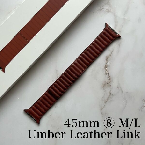 Apple watch Umber Leather Link M/L