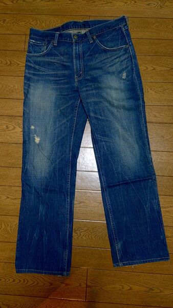 Levi's 502 ダメージデニムジーンズ W34 L33