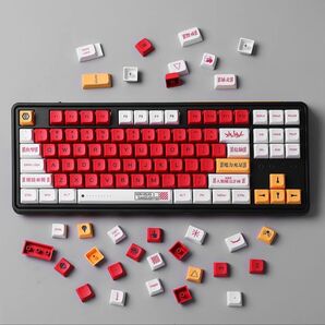 エヴァンゲリオン 2号機 アスカ キーキャップ 134キー ゲーミングキーボード