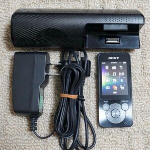 SONY ウォークマン Sシリーズ NW-S14 (B) ブラック スピーカーセット ※美品