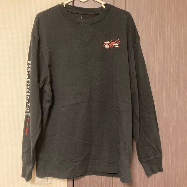 ジョーダンブランド ロングTシャツ ブラック