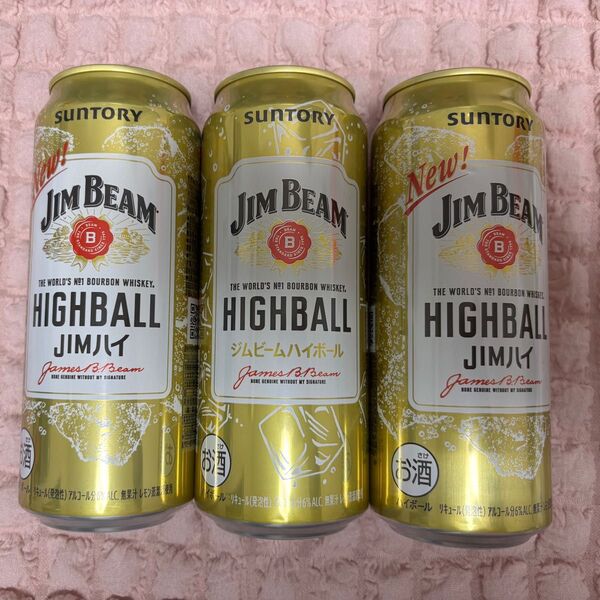 サントリー ジムビーム ハイボール 500ml 3缶セット