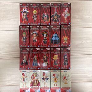 ワンピース FILM RED ワールドコレクタブルフィギュア 全種セット