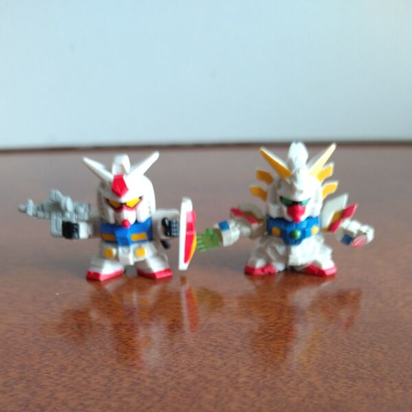 ウイングガンダム SDガンダムシャイニングガンダムスーパーモード SDガンダムフルカラーガチャ 2個セット