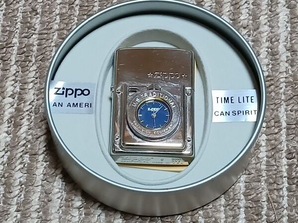 【廃盤 希少】 Zippo Time Lite タイムライト