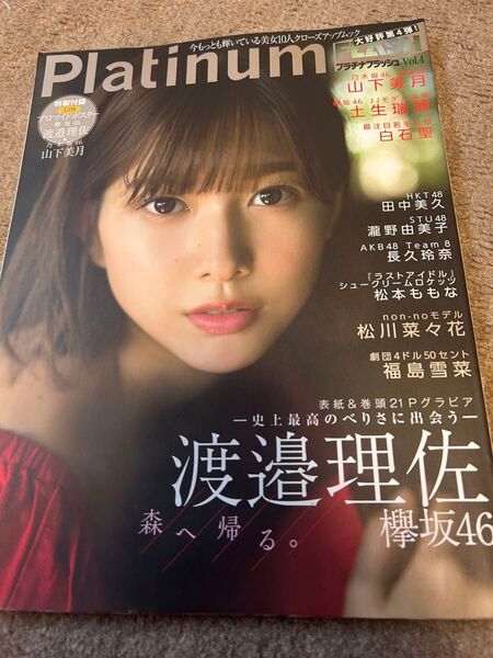 Platinum FLASH Vol.4 渡邉理佐 表紙 プラチナフラッシュ
