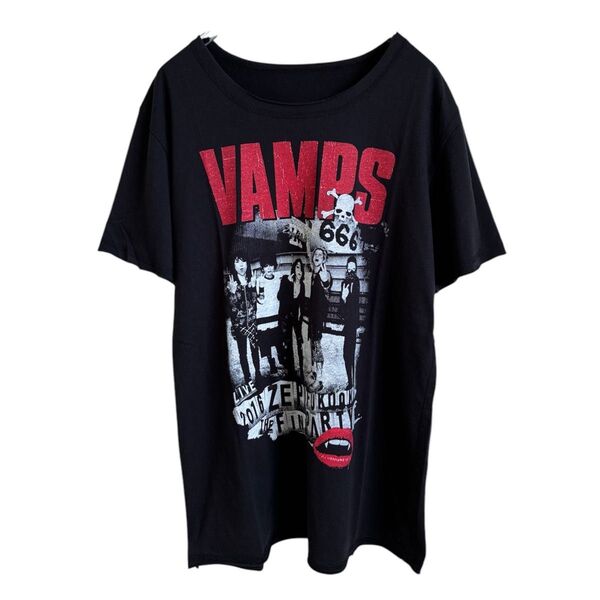 VAMPS THE FINAL PARTY ZEPP 福岡 Tシャツ 稀少品 Lサイズ レア 限定品