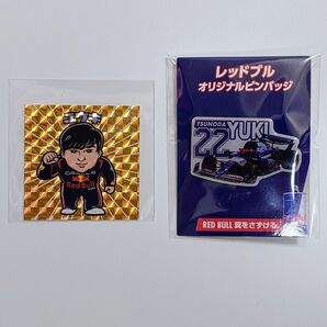 【オリジナルピンバッジ付き】レッドブル ドライバーシール 2025 ユウキ シークレット